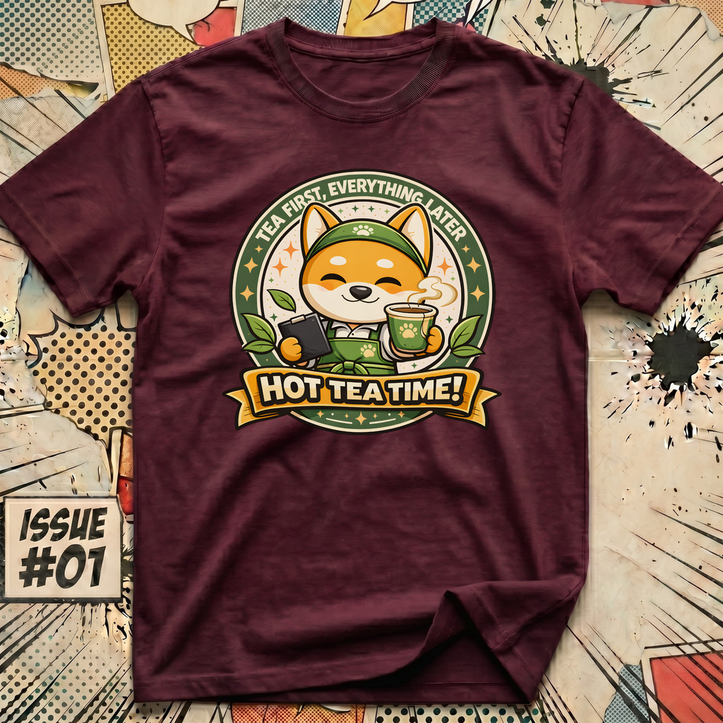 Hot Tea Time! - Tea First Everything Later T-Shirt