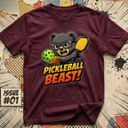 Pickleball Beast Bear T-Shirt