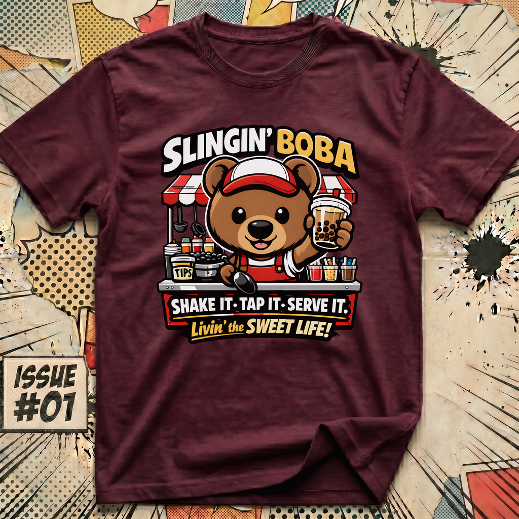 Slingin' Boba Bear T-Shirt