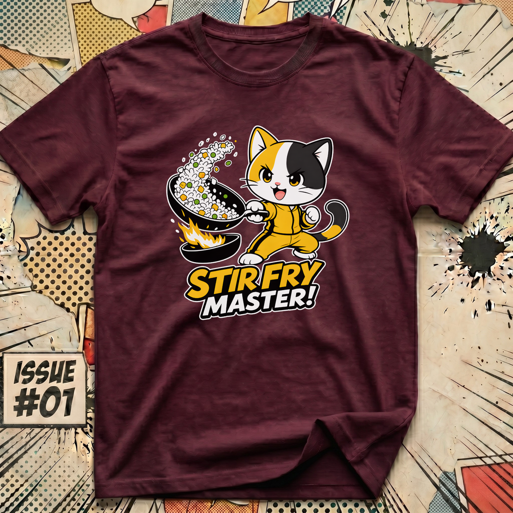 Stir Fry Cat Master! T-Shirt
