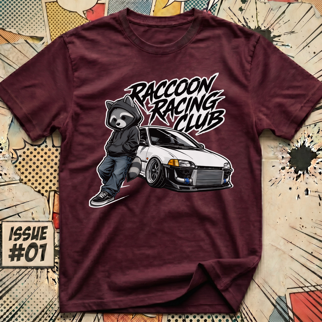 Raccoon Racing Club T-Shirt