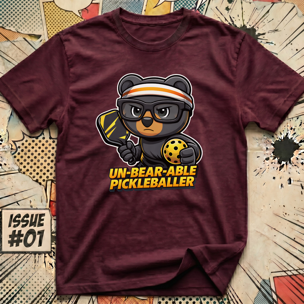 Un-Bear-Able Pickleballer T-Shirt