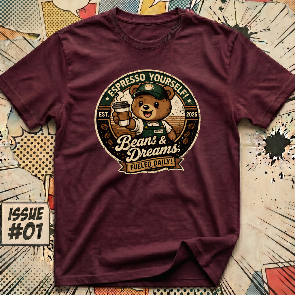 Espresso Yourself - Beans and Dreams T-Shirt