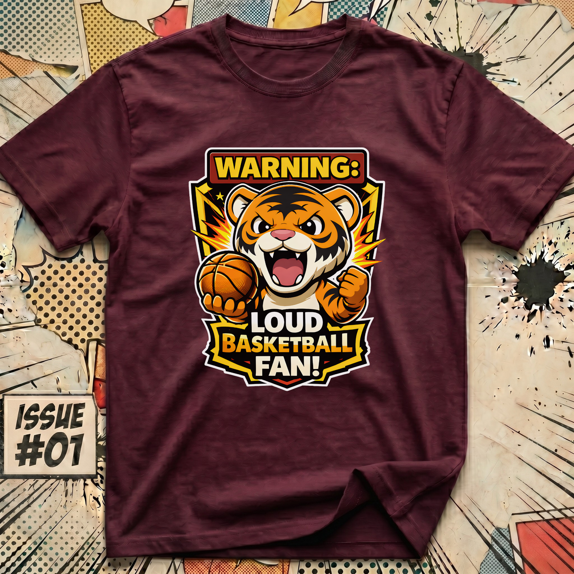 Warning Loud Basketball Fan! T-Shirt