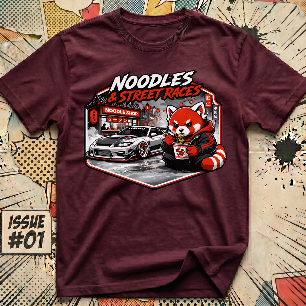 Noodles and Street Races T-Shirt
