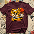 Dodgeball Beast Mode Cheetah T-Shirt
