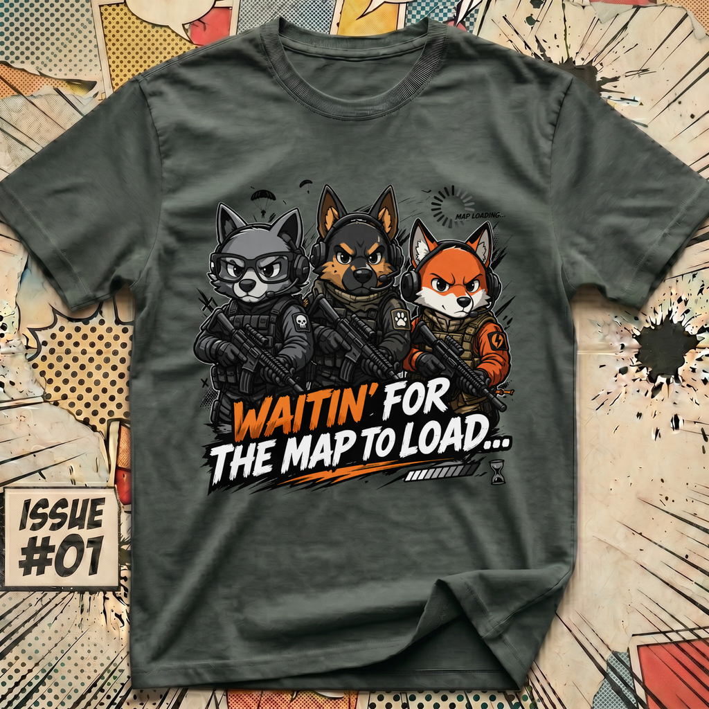 Waitin' for The Map to Load T-Shirt