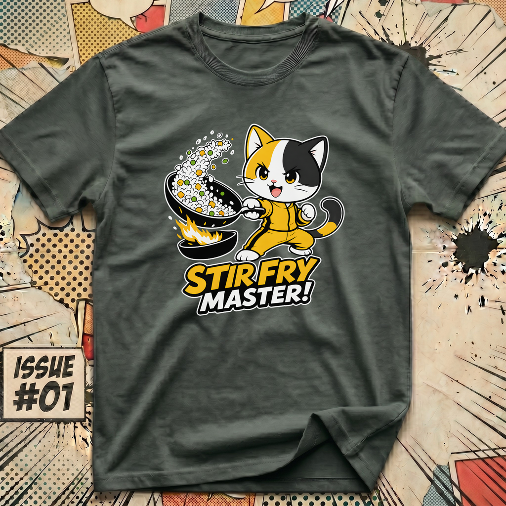 Stir Fry Cat Master! T-Shirt