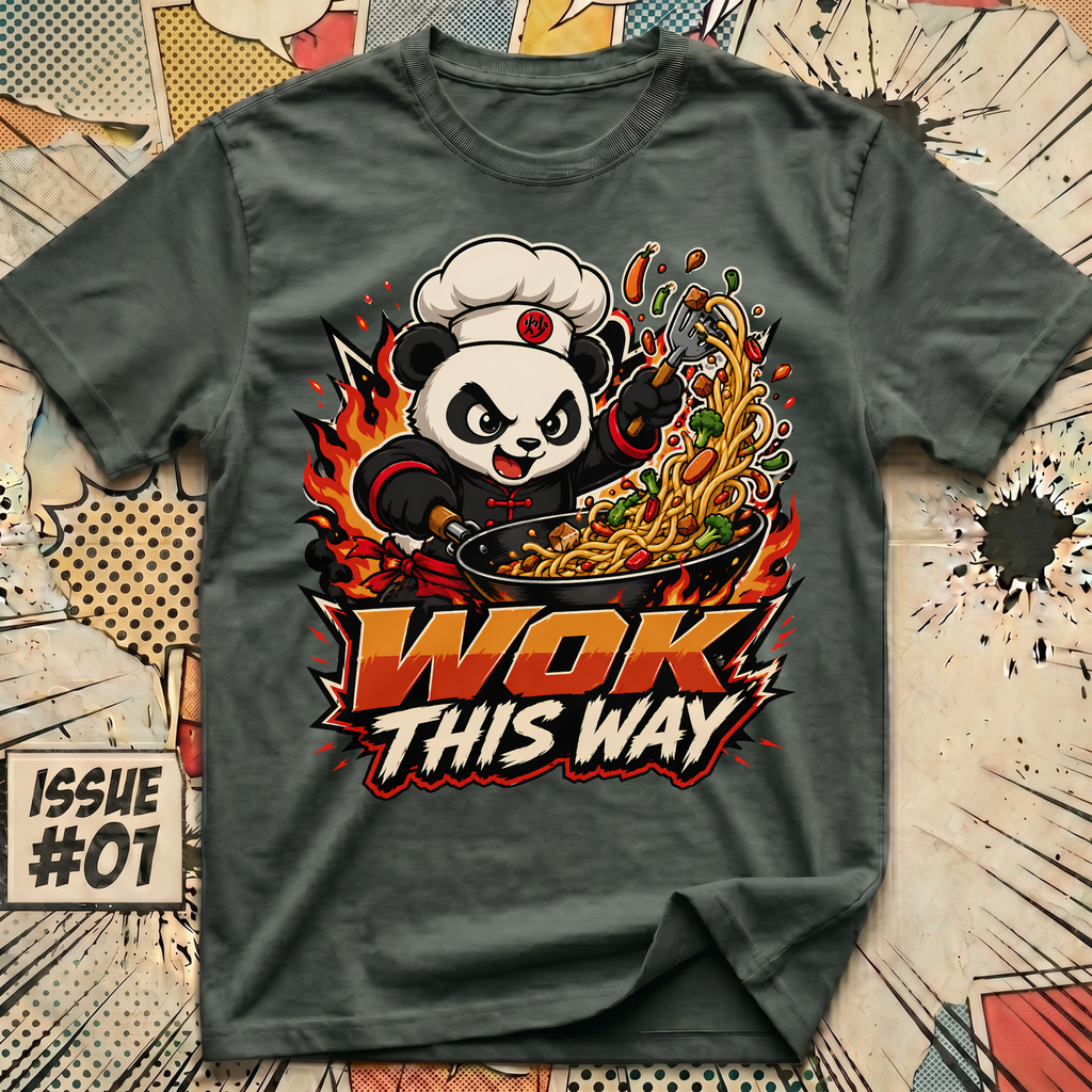 Wok This Way Panda T-Shirt