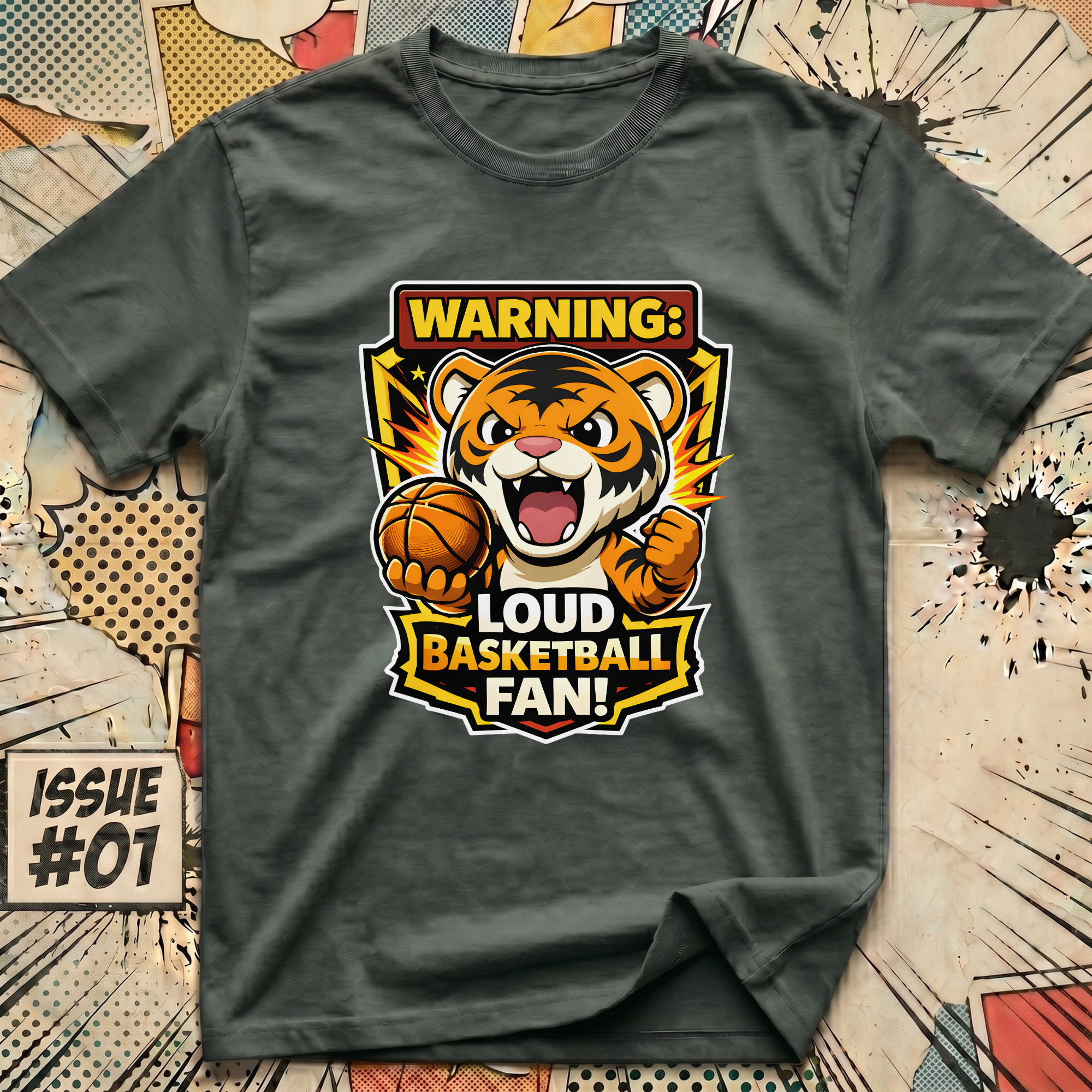 Warning Loud Basketball Fan! T-Shirt