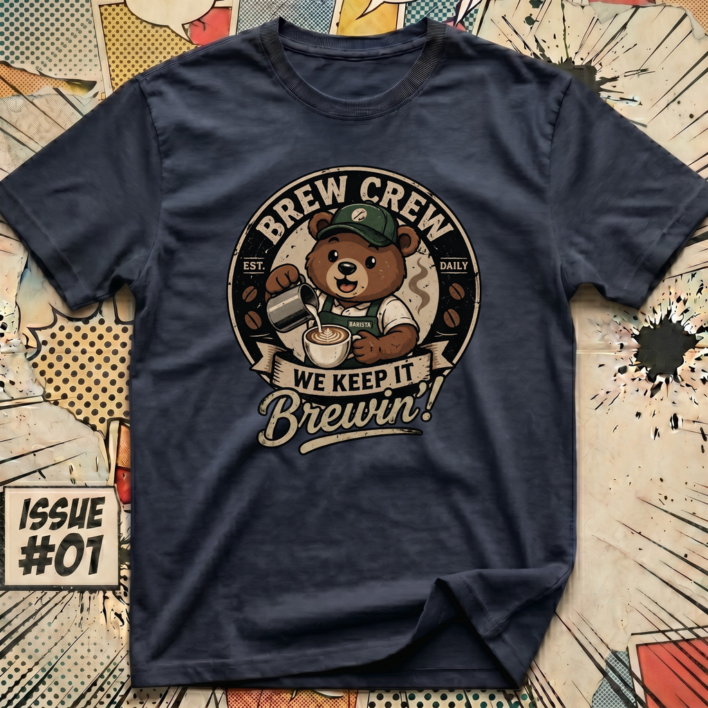Brew Crew - We Keep It Brewin' T-Shirt