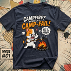 Camp-Fail Cat T-Shirt