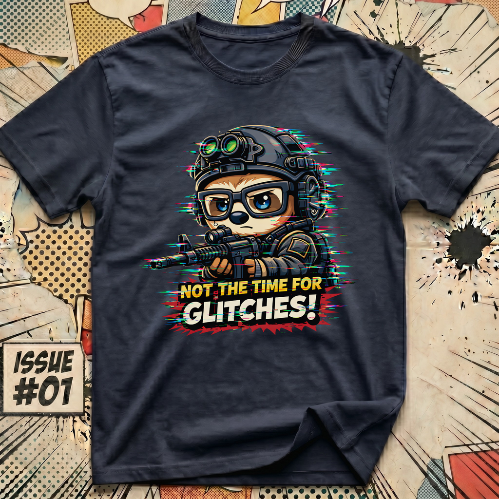Not The Time for Glitches! Sloth T-Shirt