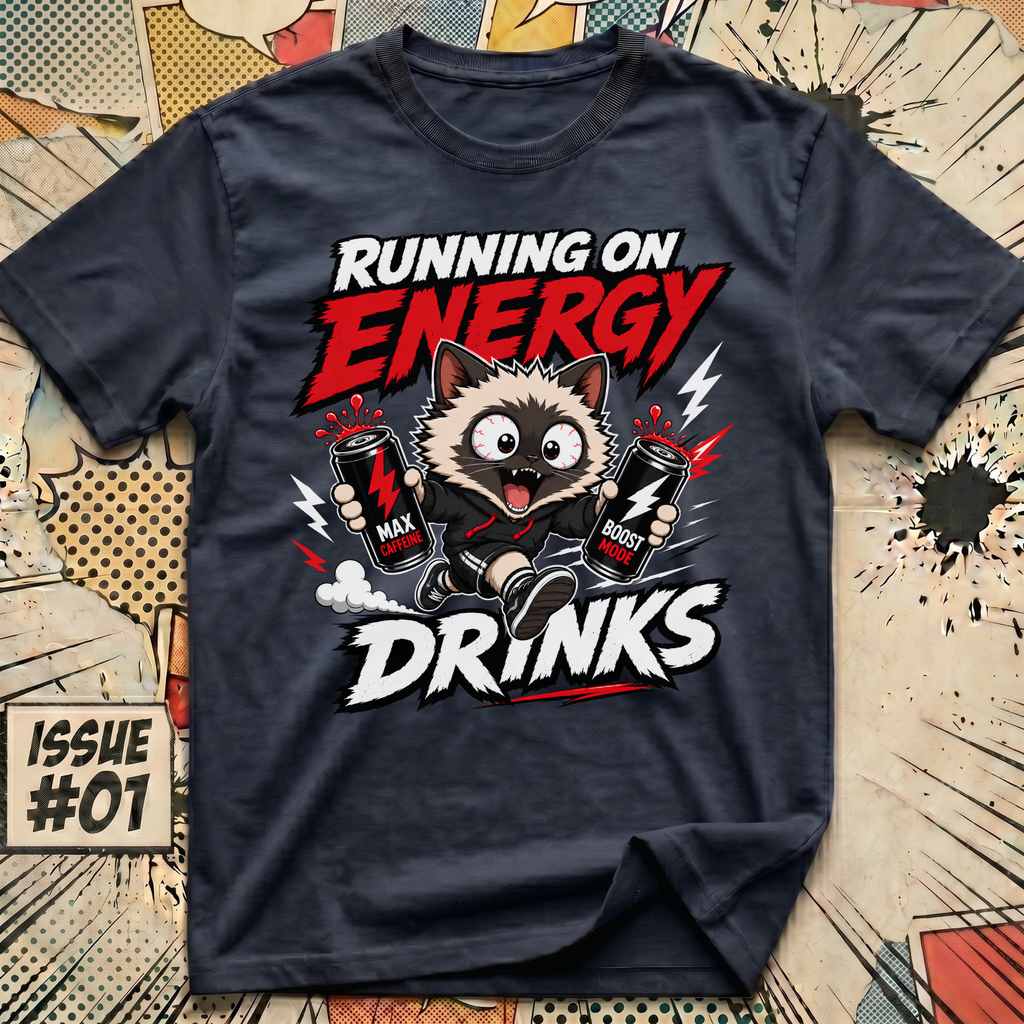 Running on Energy Drinks T-Shirt