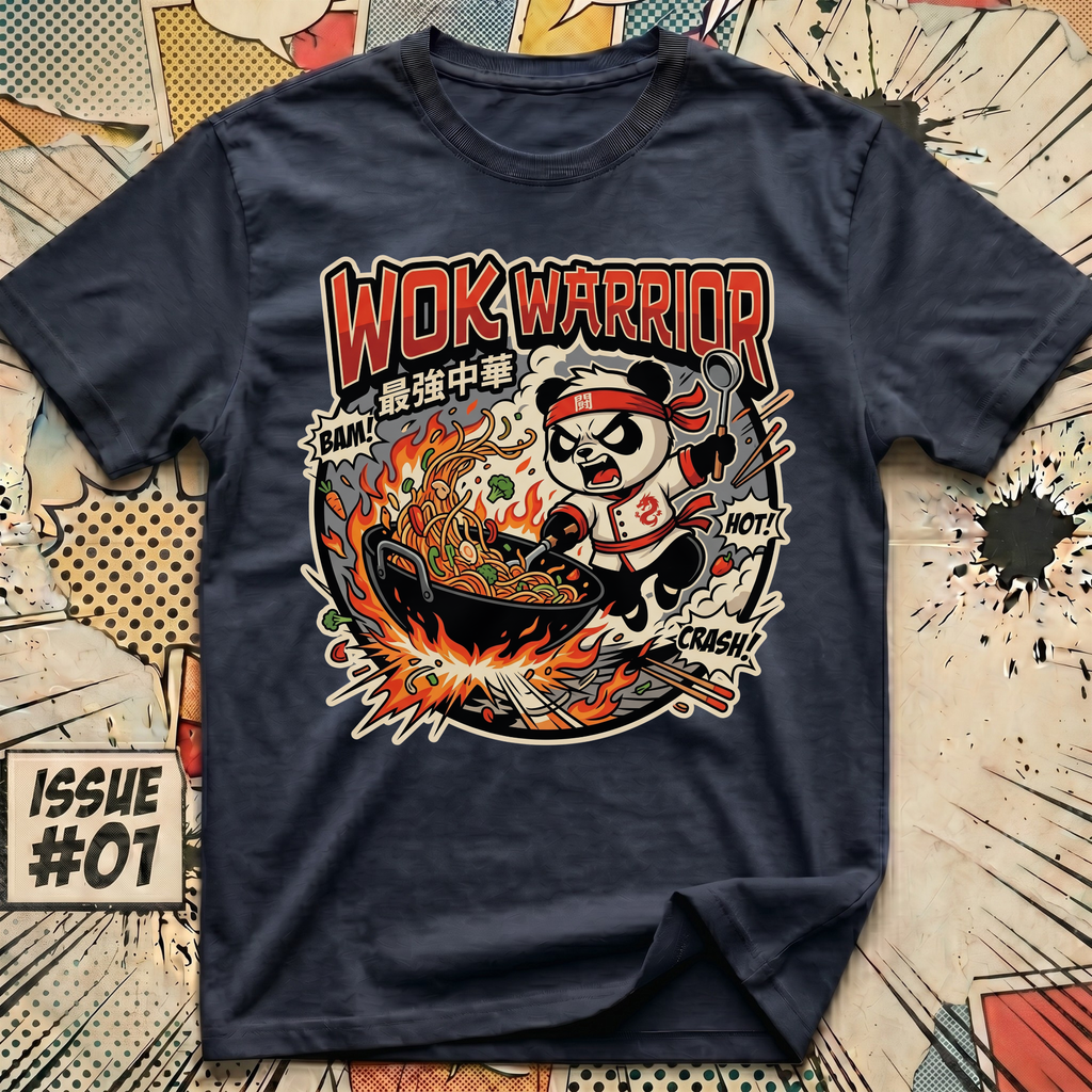 Wok Warrior Panda T-Shirt