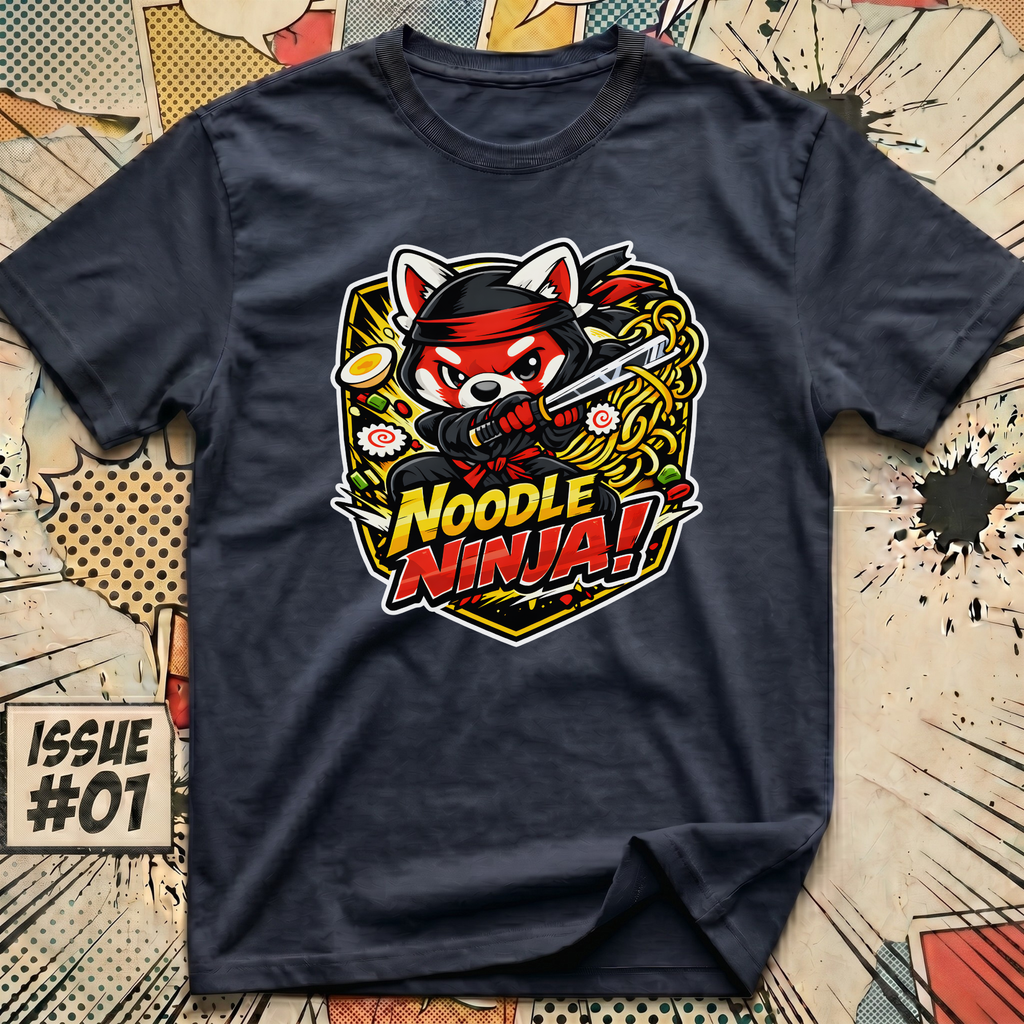 Red Panda Noodle Ninja! T-Shirt