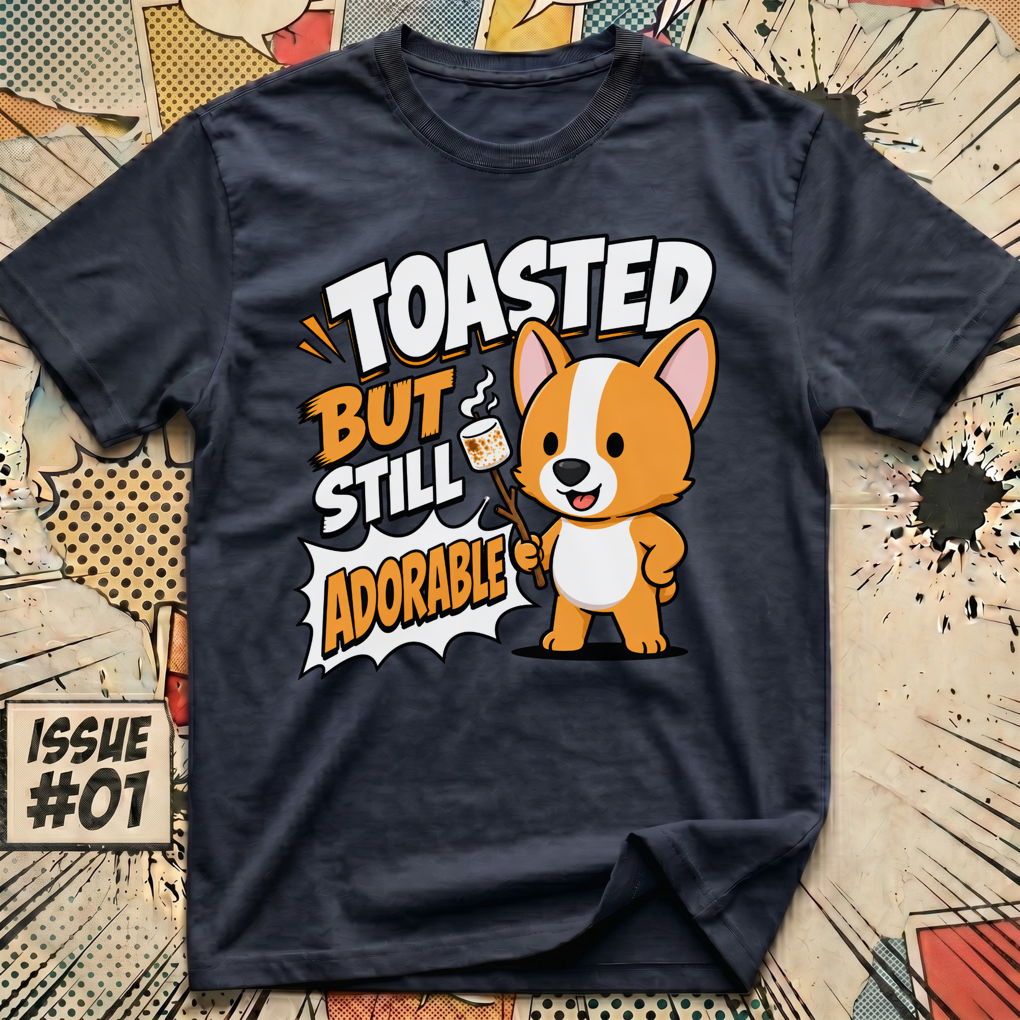 Toasted but Still Adorable Corgi T-Shirt