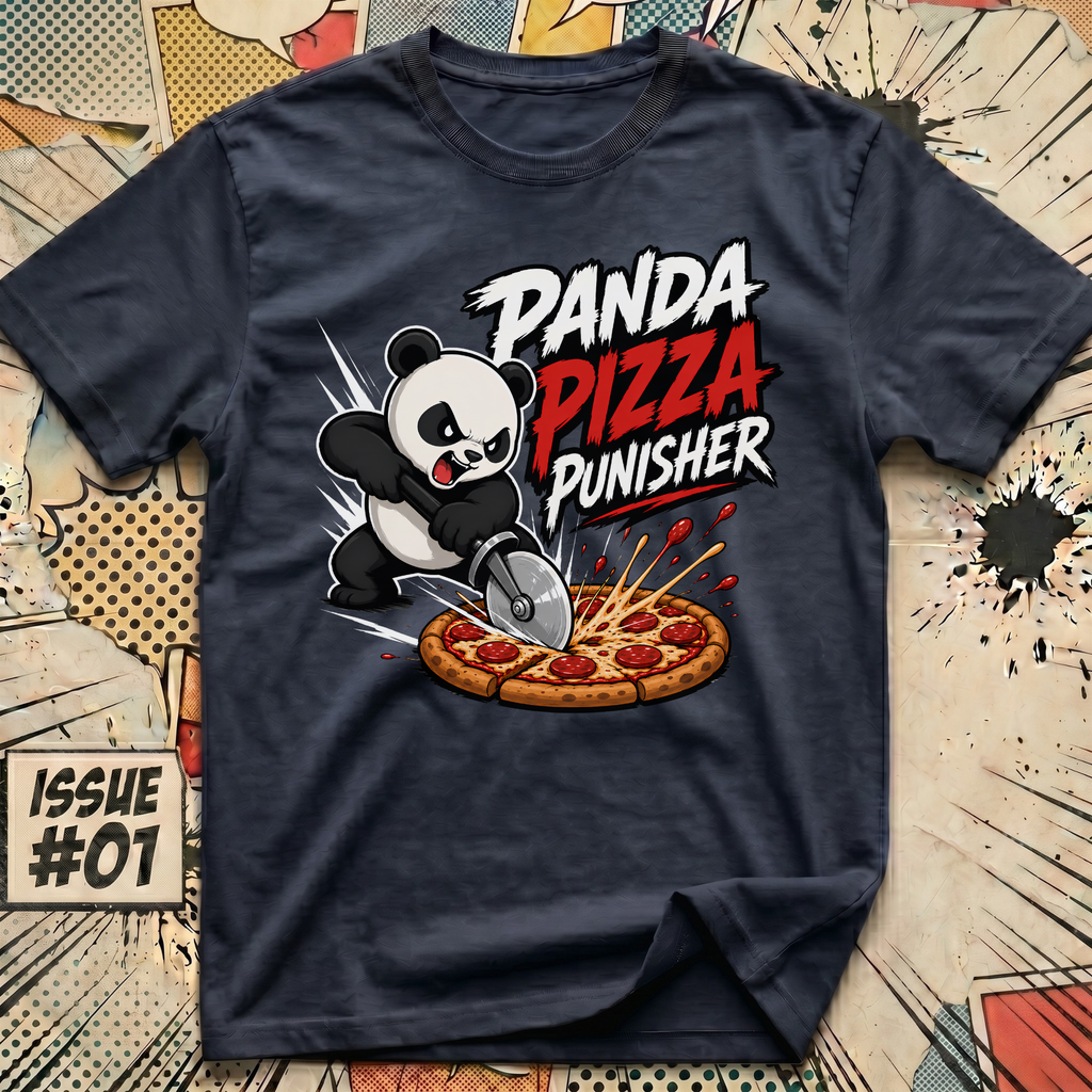 Panda Pizza Punisher T-Shirt