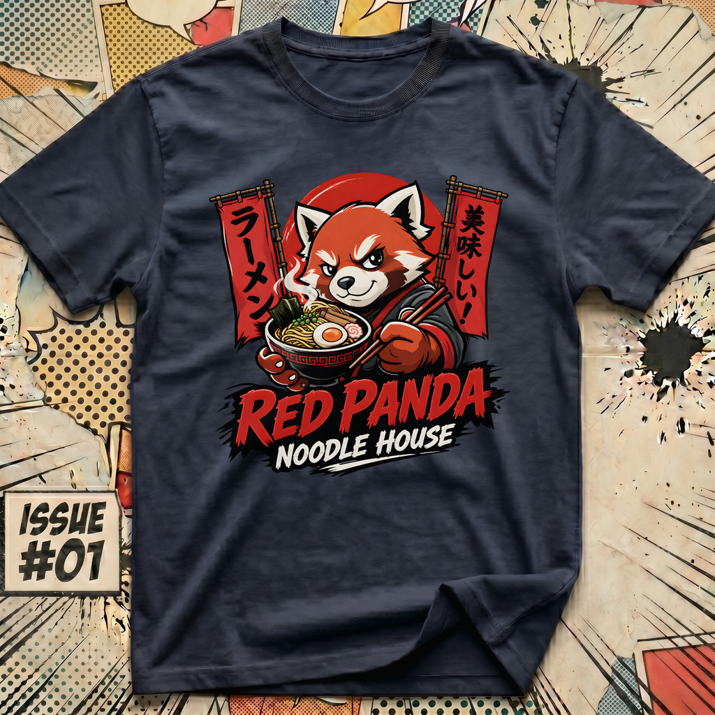 Red Panda Noodle House T-Shirt