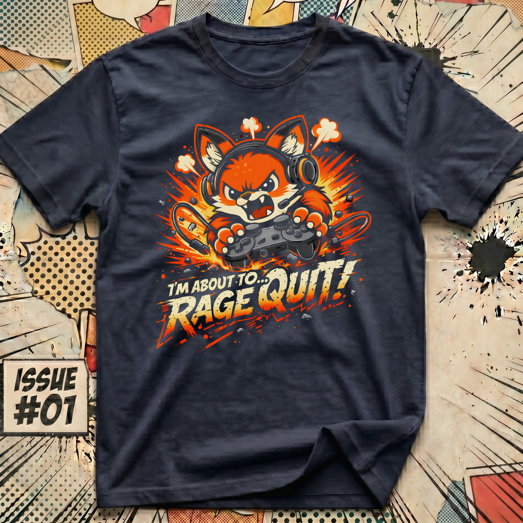 I'm About to... Rage Quit! T-Shirt
