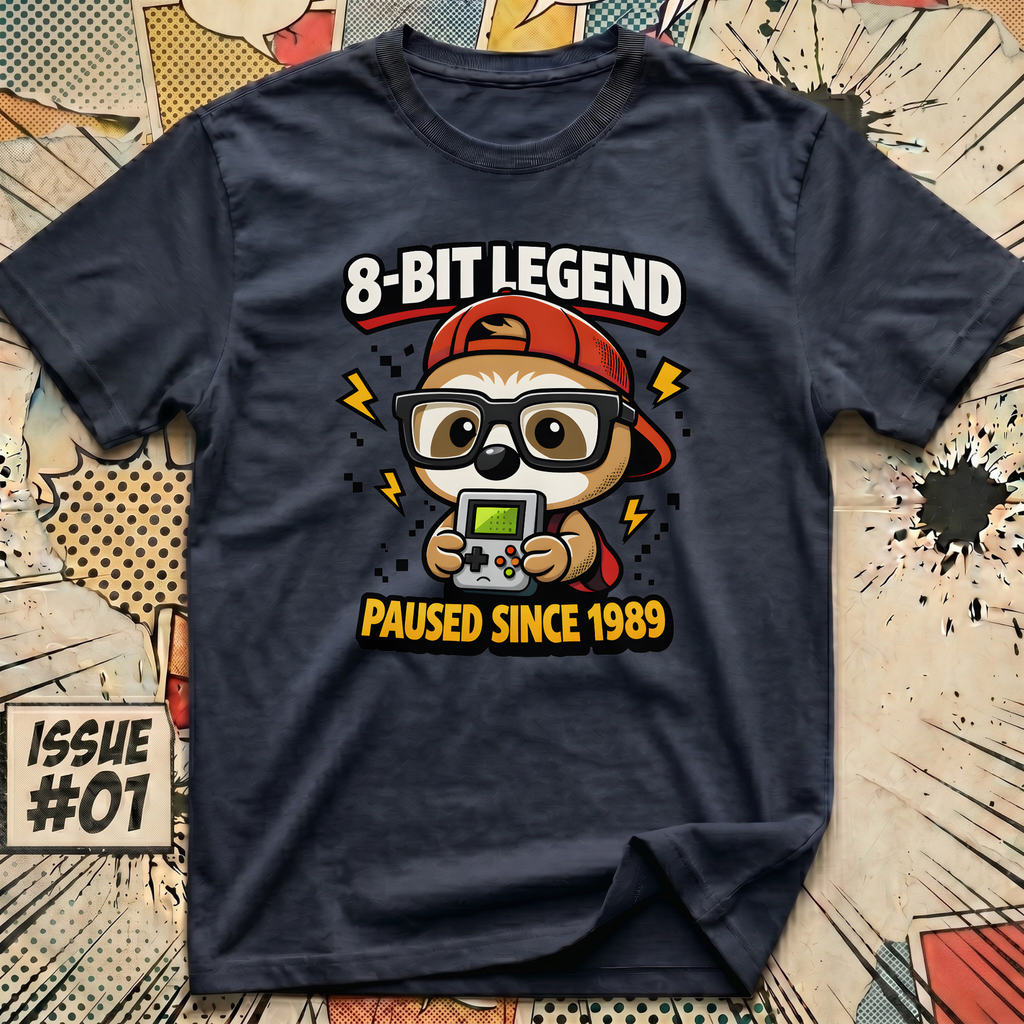 8 Bit Legend Sloth T-Shirt