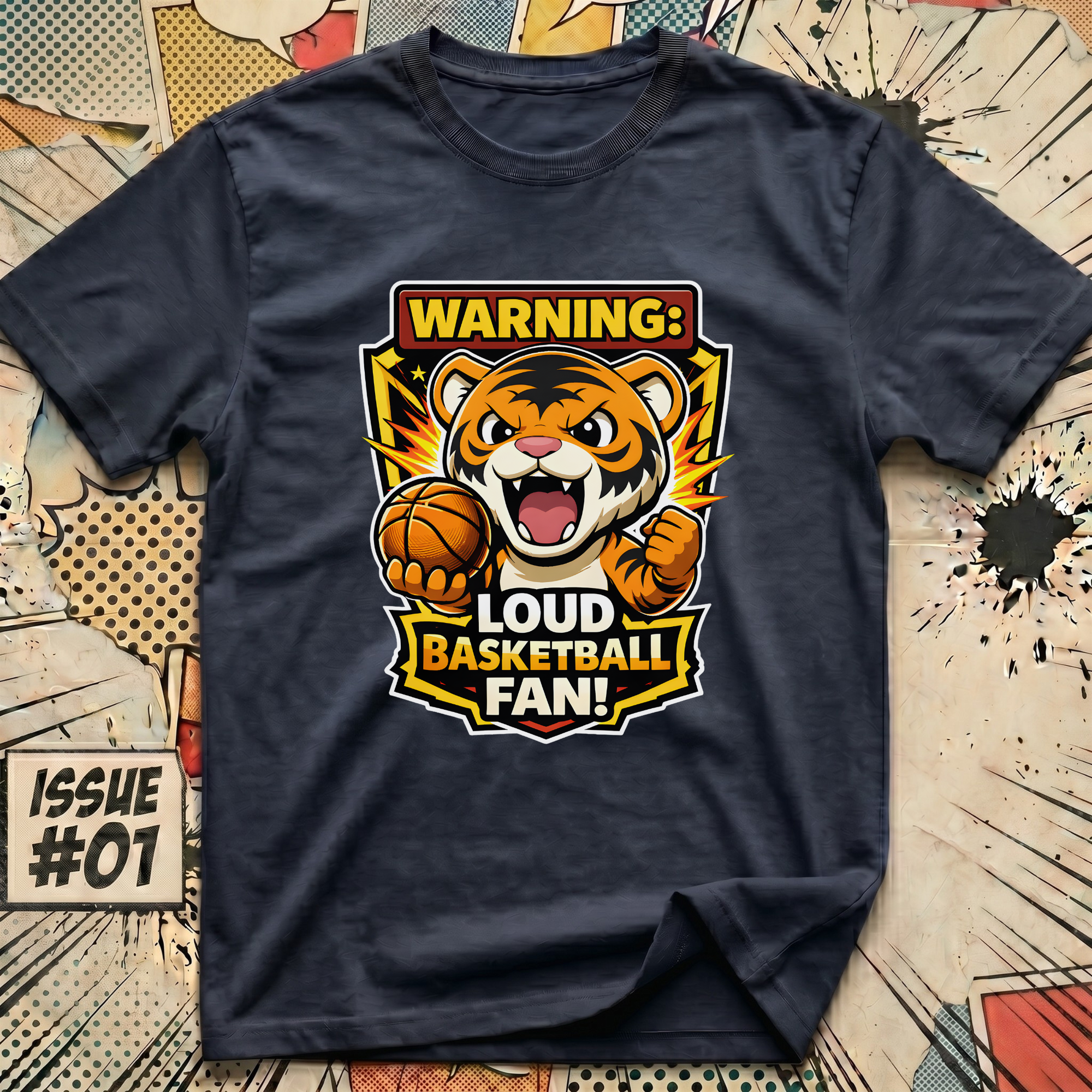 Warning Loud Basketball Fan! T-Shirt