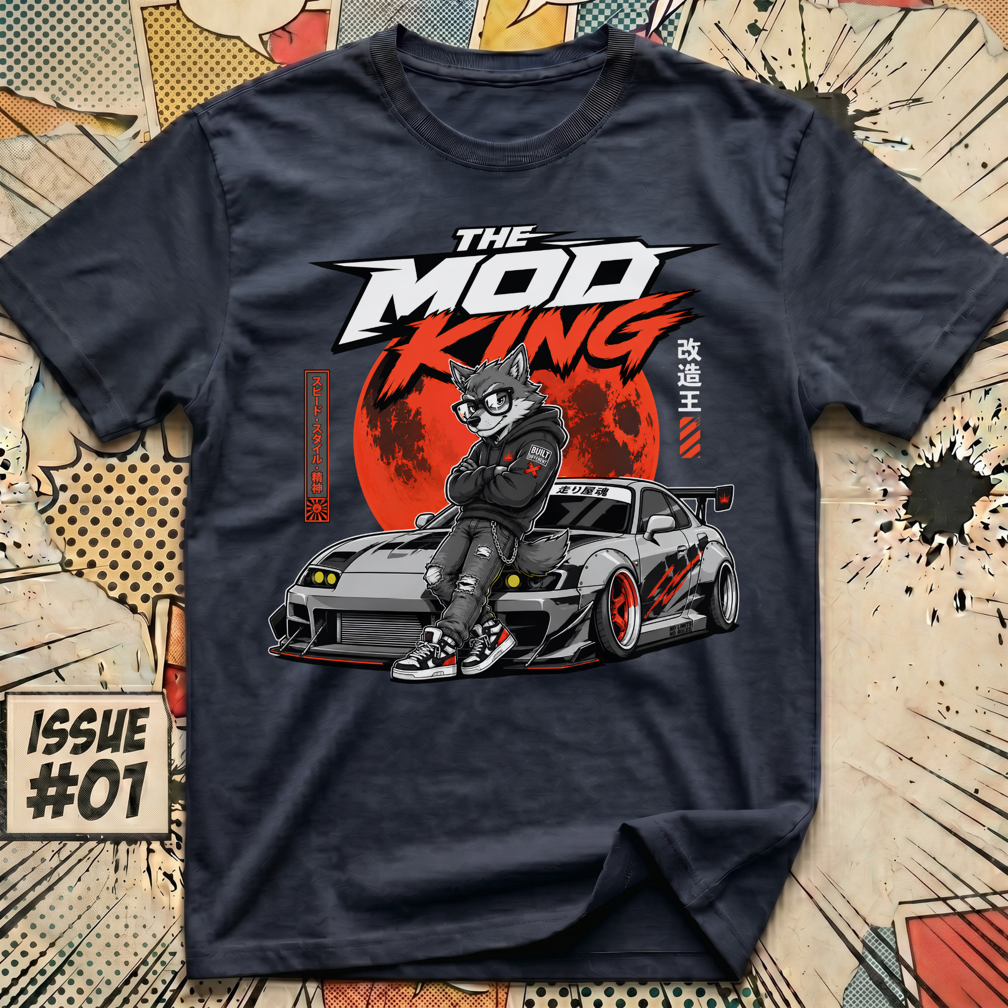 The MOD King Timber Wolf T-Shirt