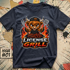 License to Grill Highland Cow T-Shirt