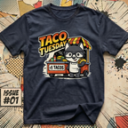 Taco Tuesday Dog Cart T-Shirt