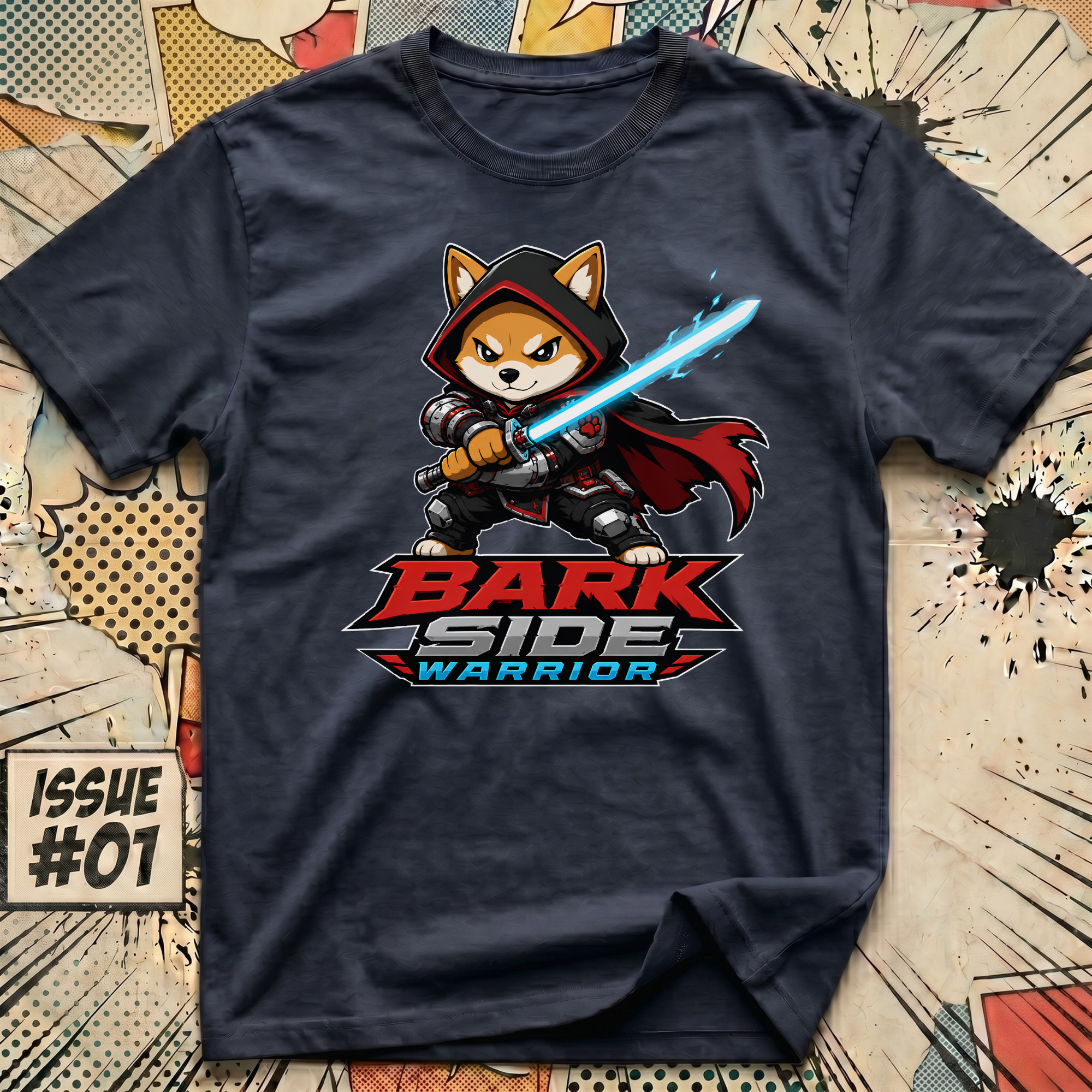 Bark Side Shiba Warrior T-Shirt