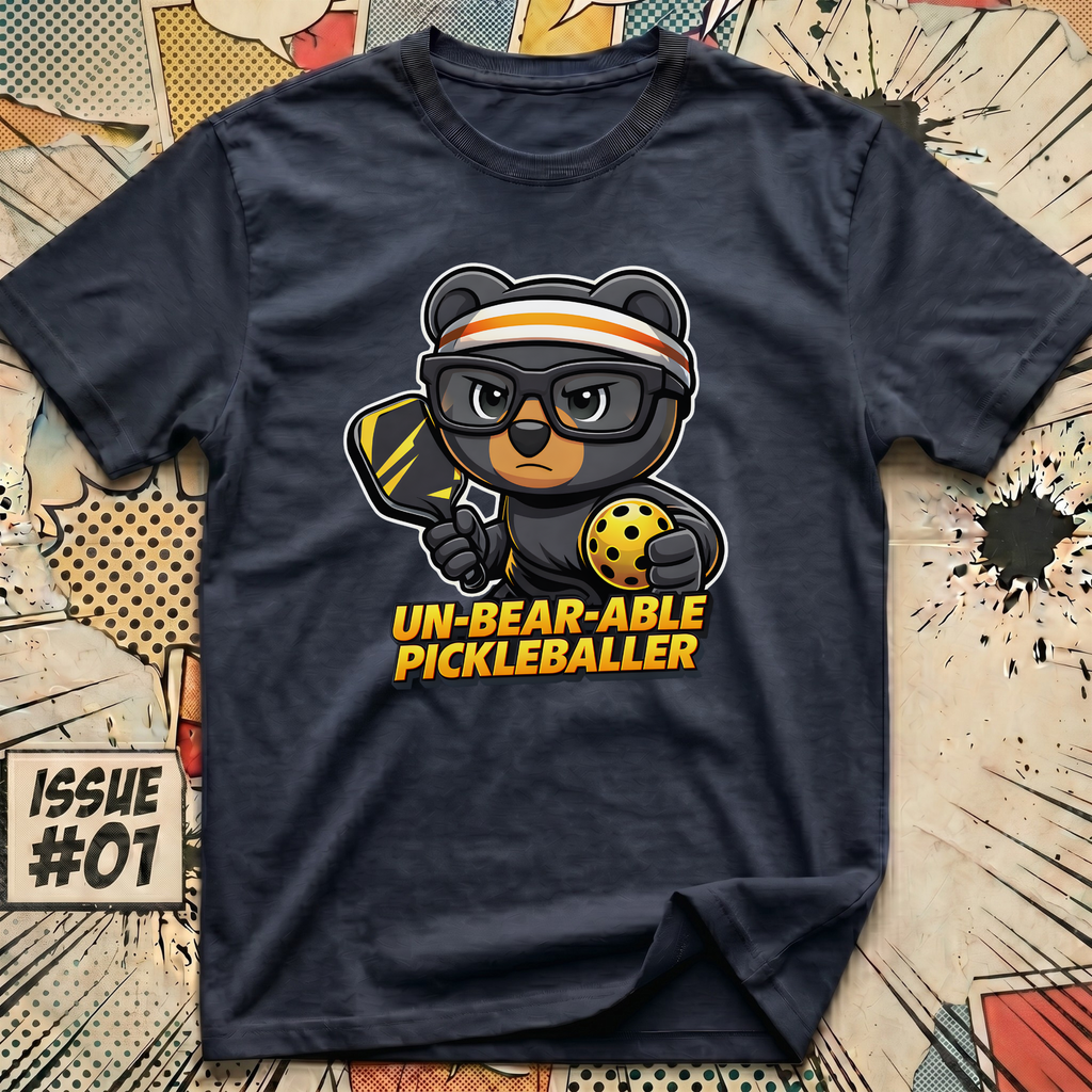 Un-Bear-Able Pickleballer T-Shirt