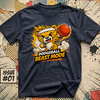 Dodgeball Beast Mode Cheetah T-Shirt