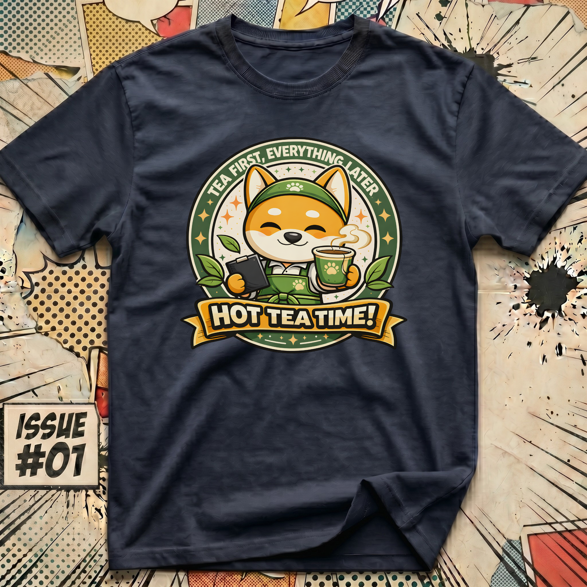 Hot Tea Time! - Tea First Everything Later T-Shirt