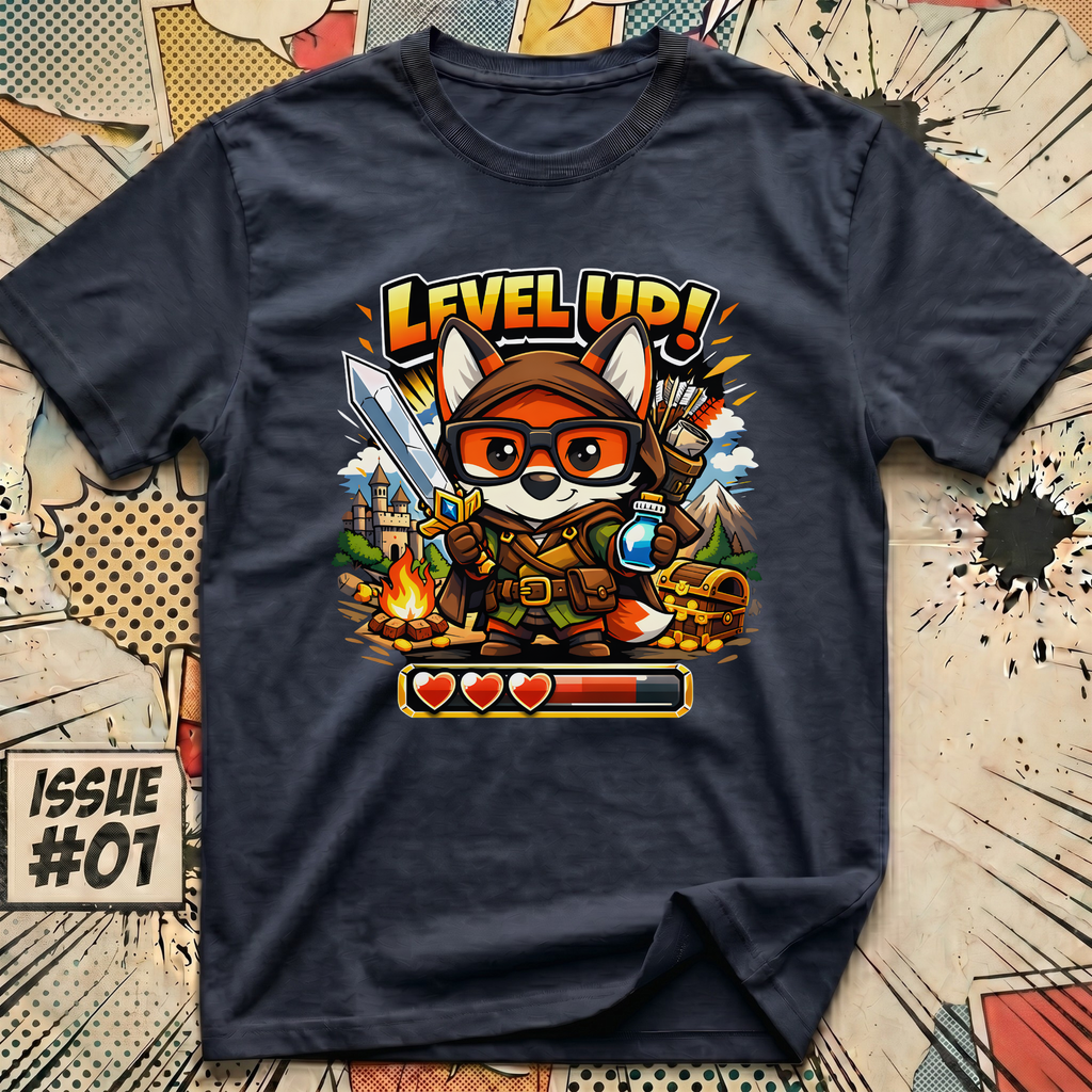 Level Up! Heart Meter T-Shirt