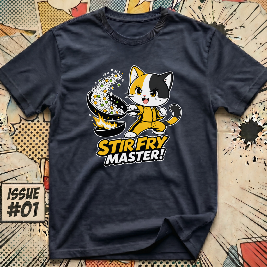 Stir Fry Cat Master! T-Shirt
