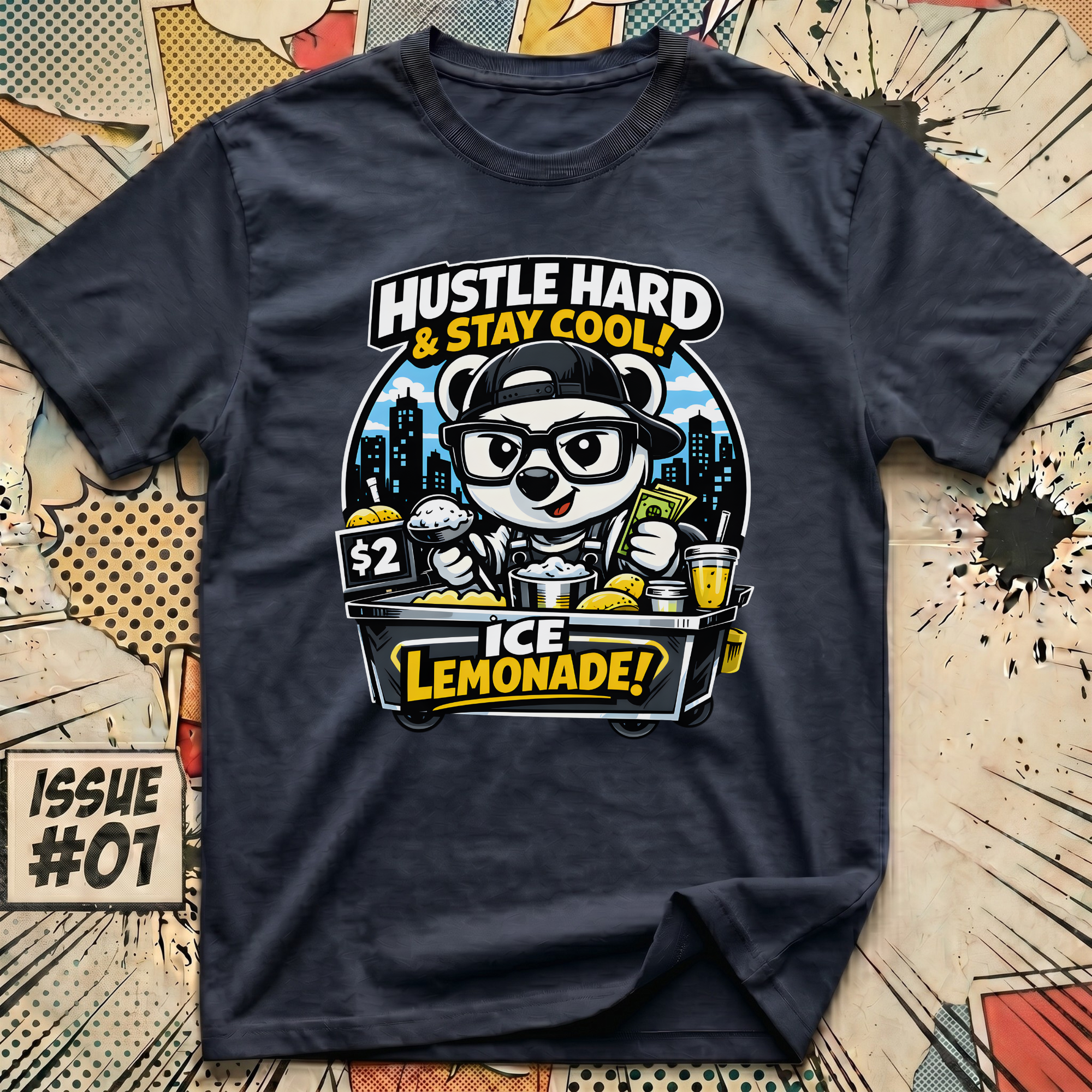 Hustle Hard and Stay Cool! T-Shirt