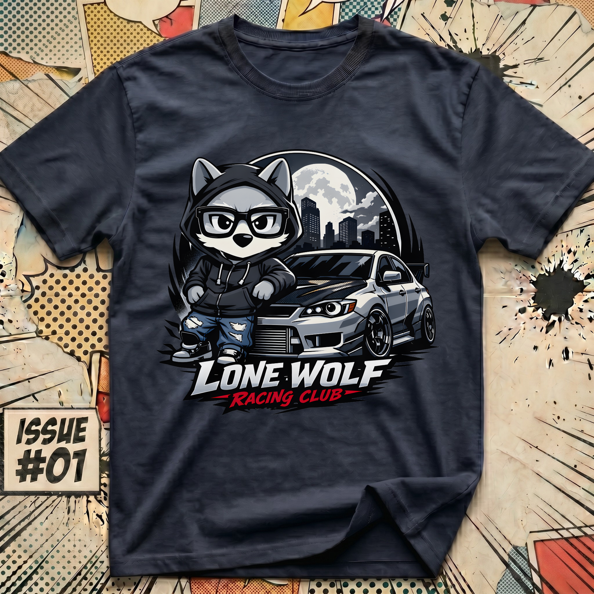 Lone Wolf Racing Club T-Shirt