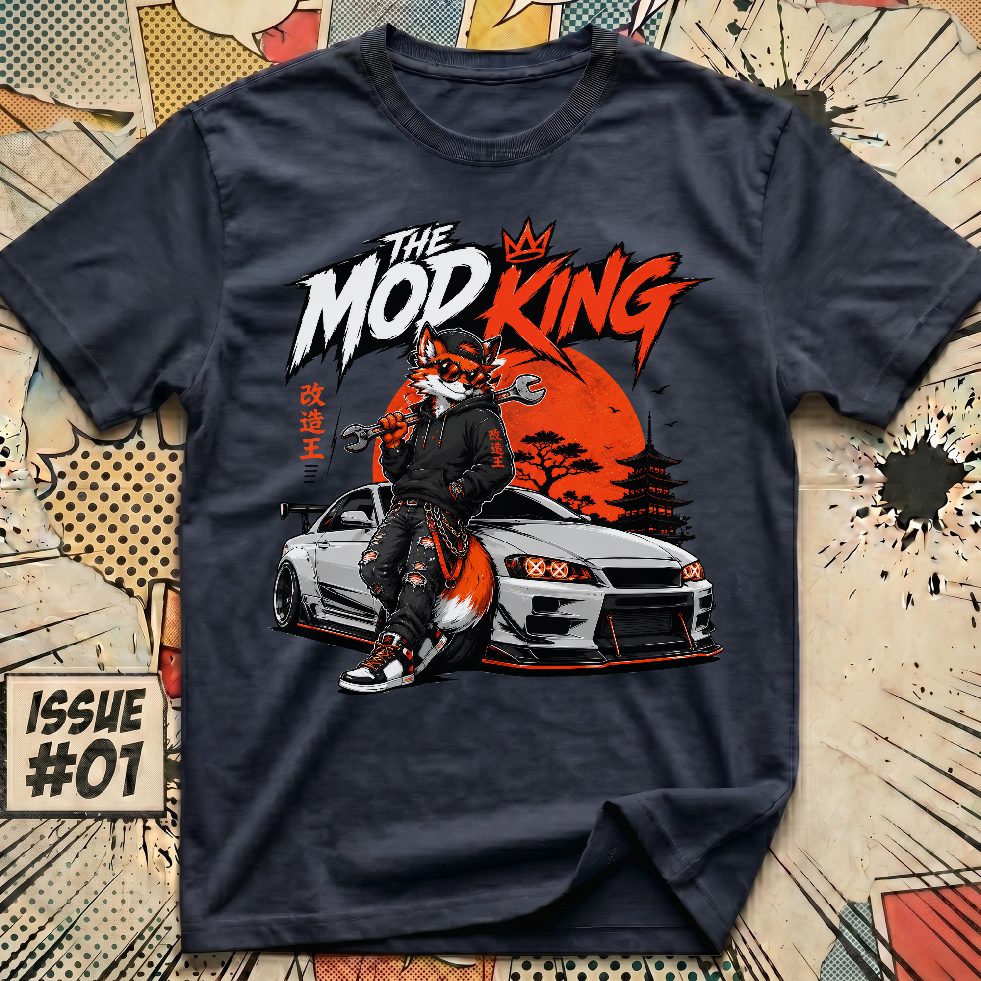The MOD King Fox T-Shirt