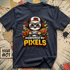 Sloth Powered By Pixels T-Shirt