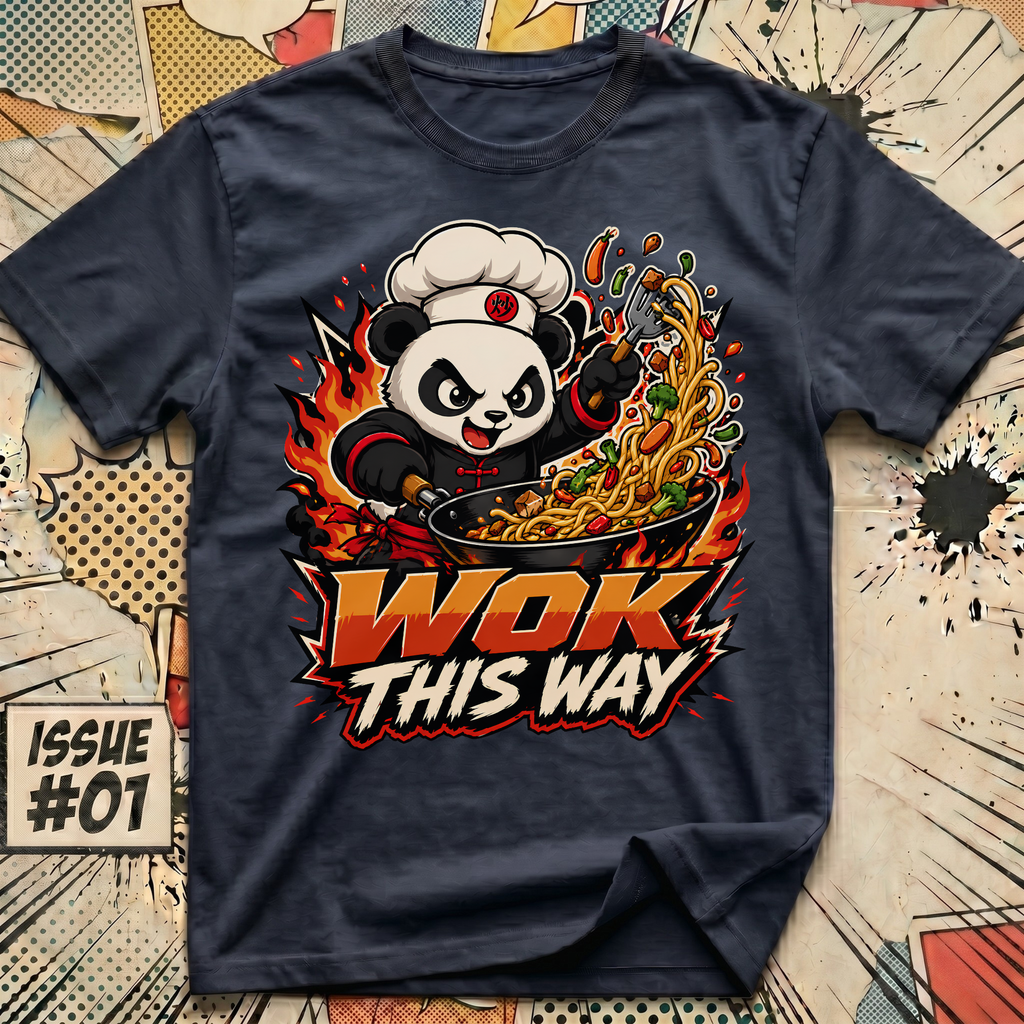 Wok This Way Panda T-Shirt