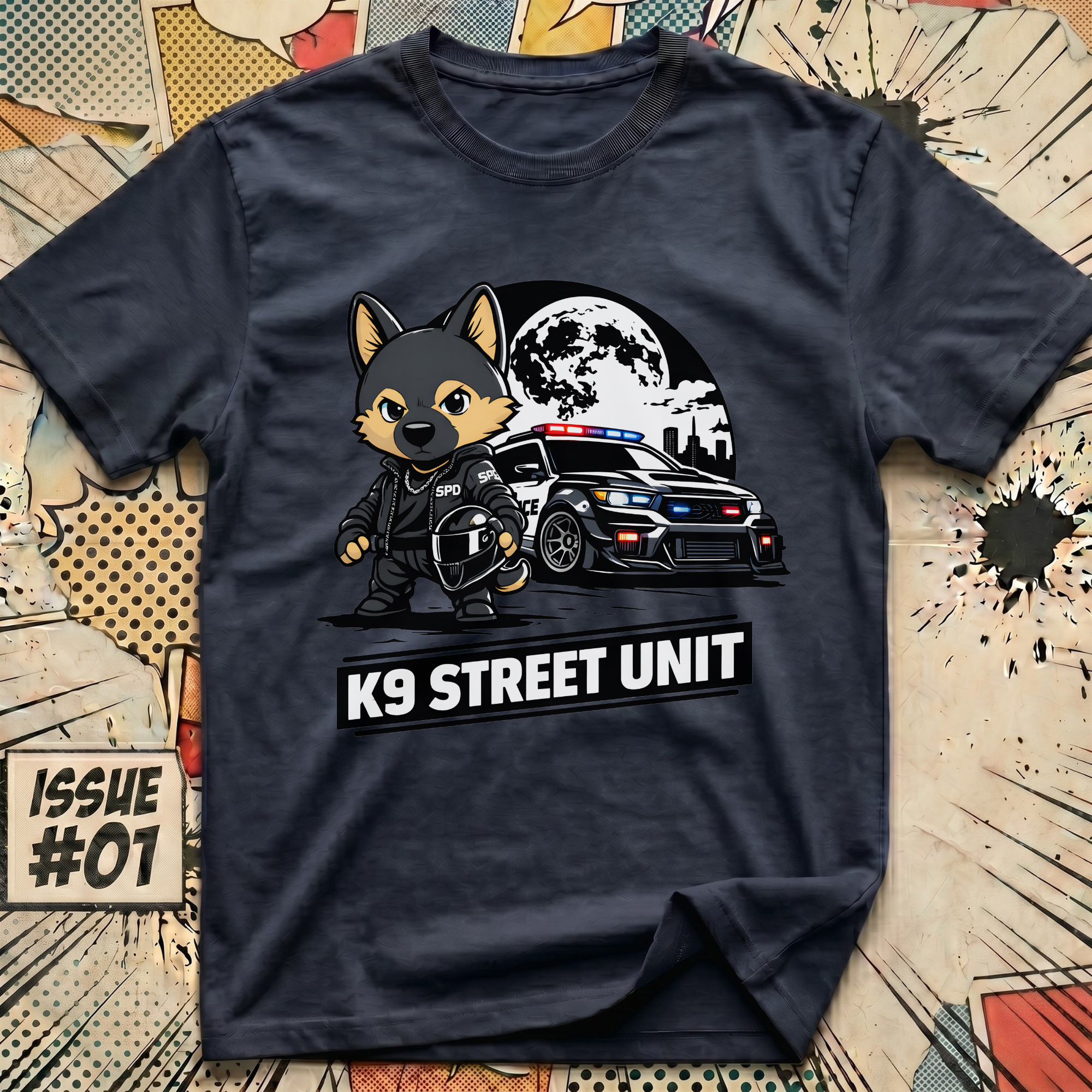 K9 Street Unit T-Shirt