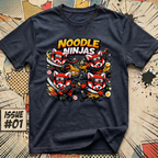 4 Red Panda Noodle Ninjas T-Shirt