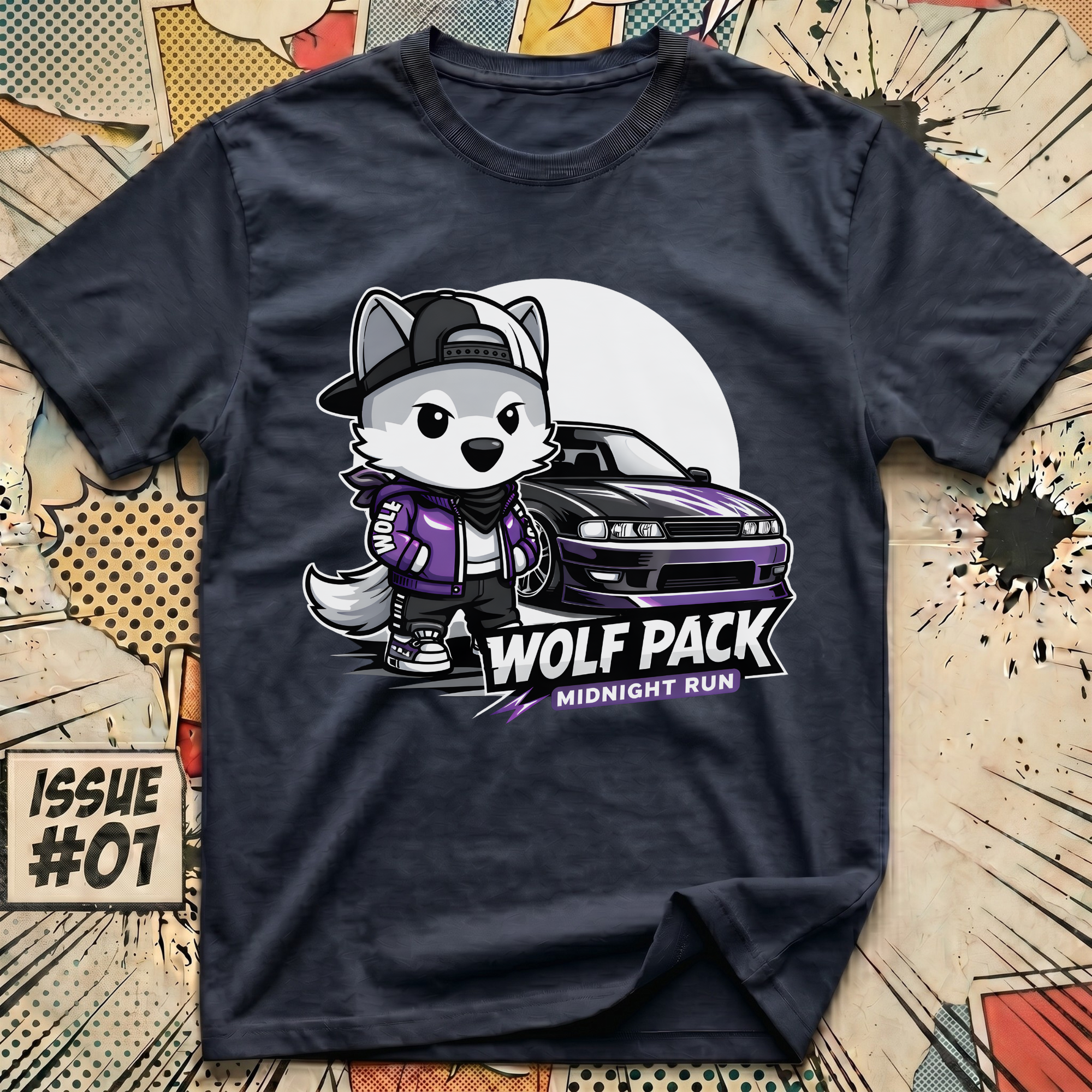 Wolf Pack Midnight Run T-Shirt