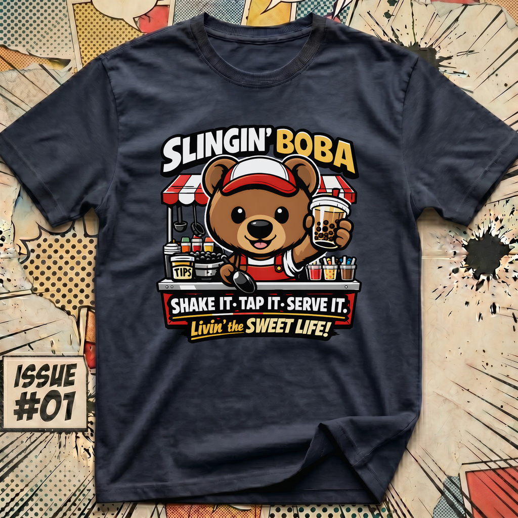 Slingin' Boba Bear T-Shirt