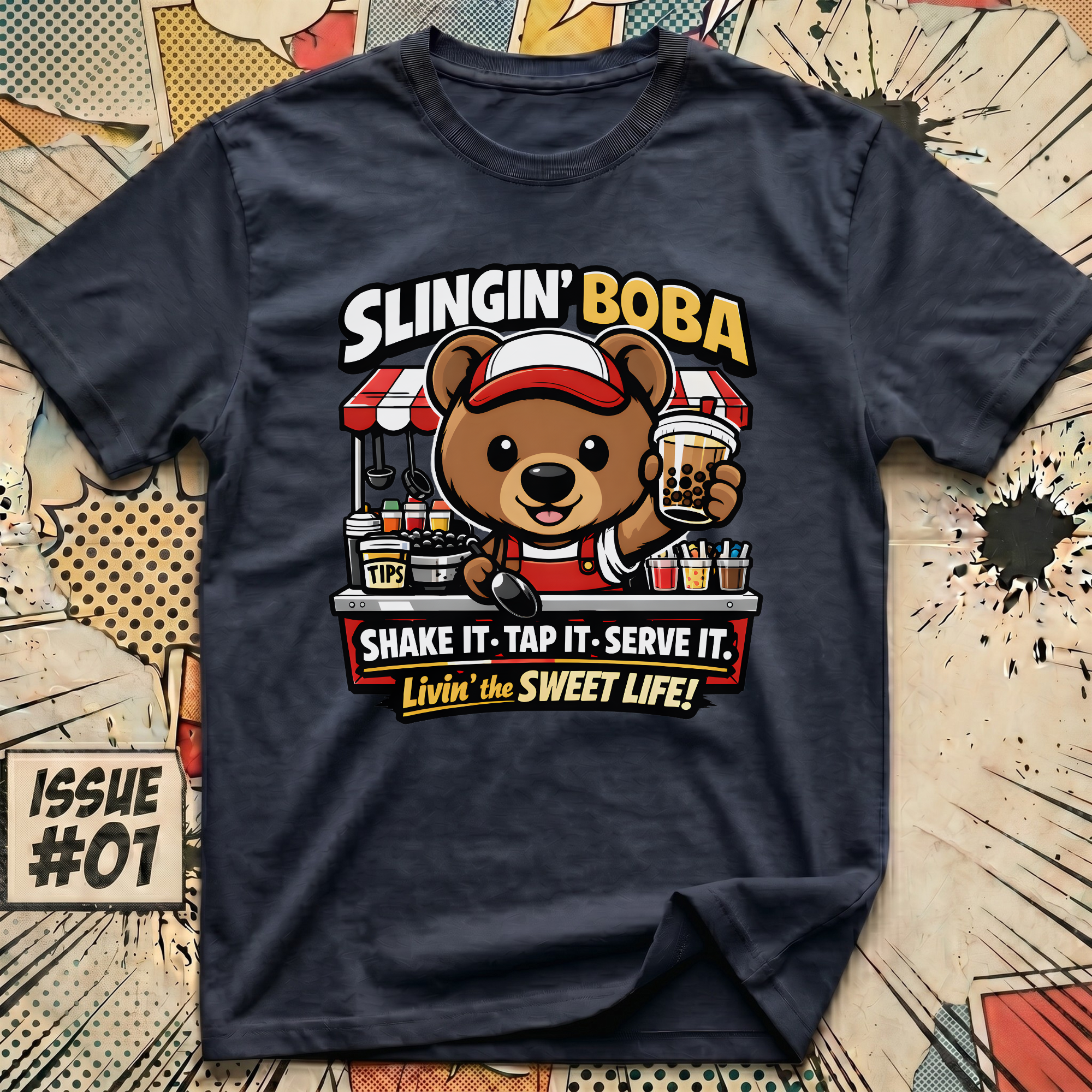 Slingin' Boba Bear T-Shirt