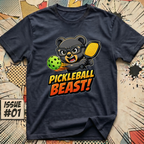 Pickleball Beast Bear T-Shirt
