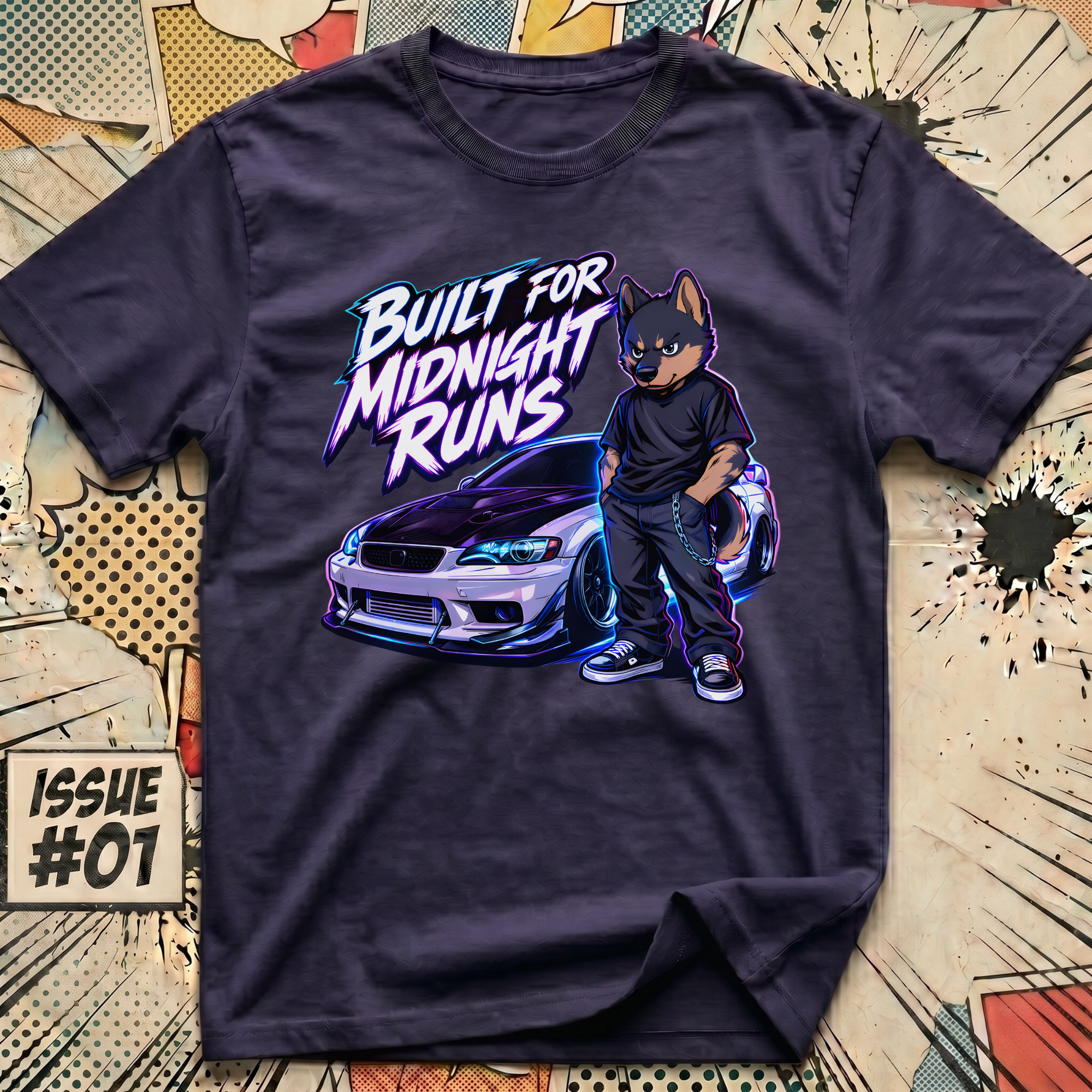 Built for Midnight Runs Neon T-Shirt