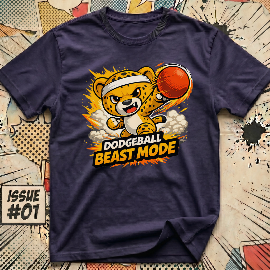 Dodgeball Beast Mode Cheetah T-Shirt