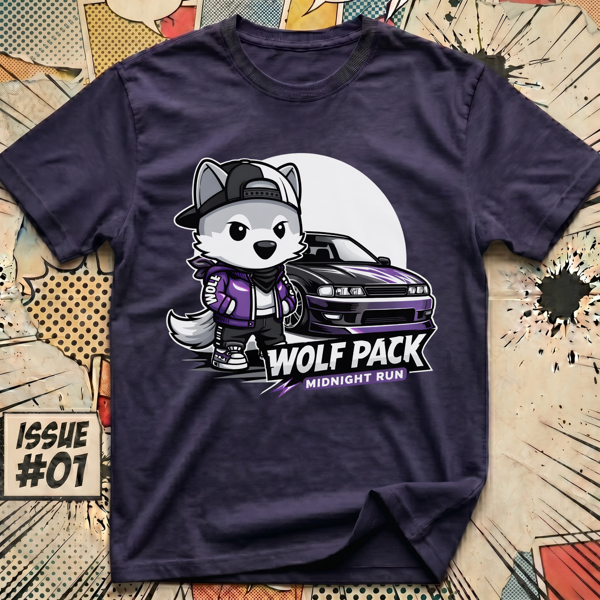 Wolf Pack Midnight Run T-Shirt
