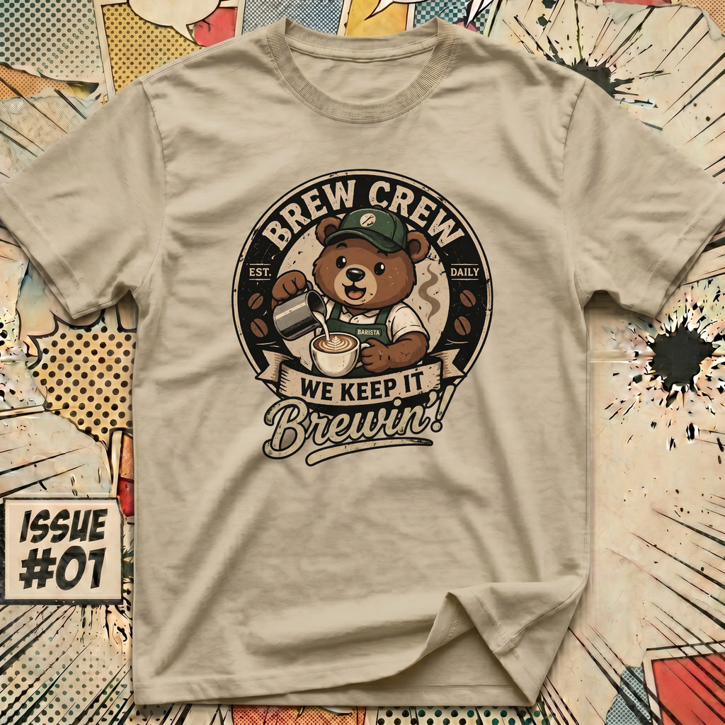 Brew Crew - We Keep It Brewin' T-Shirt